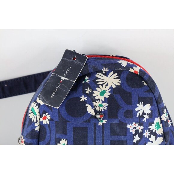 Deadstock Vintage 90s Y2K Tommy Hilfiger Babydoll Flower Mini Backpack Book Bag - Picture 2 of 8